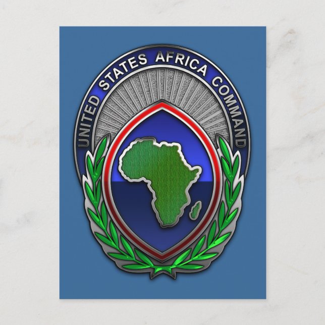 US Africa Command Postcard (Front)