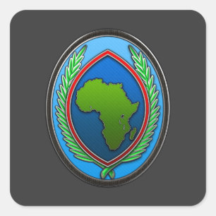 US Africa Command Square Sticker
