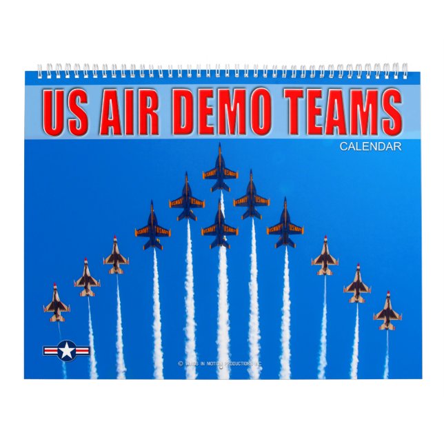 US AIR DEMONSTRATION TEAMS CALENDAR (Cover)