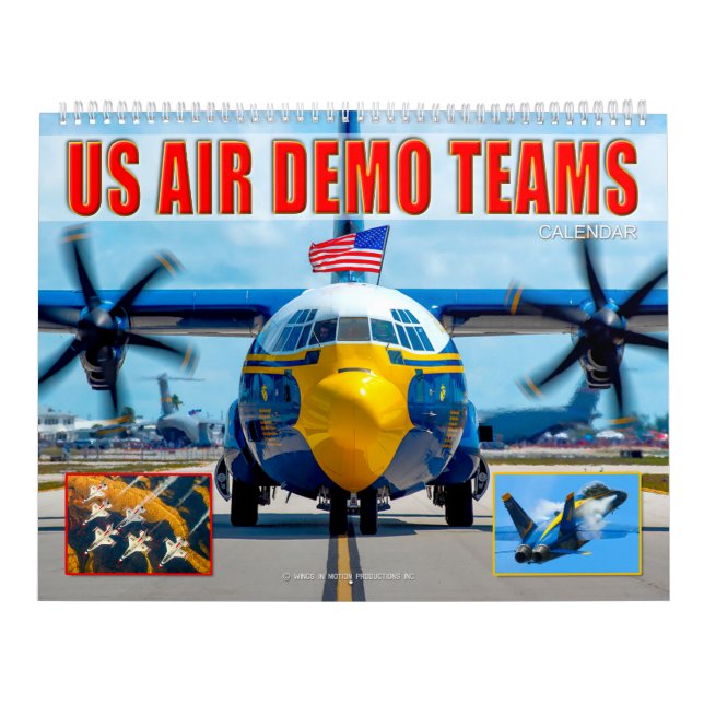 US AIR DEMONSTRATION TEAMS CALENDAR (Cover)