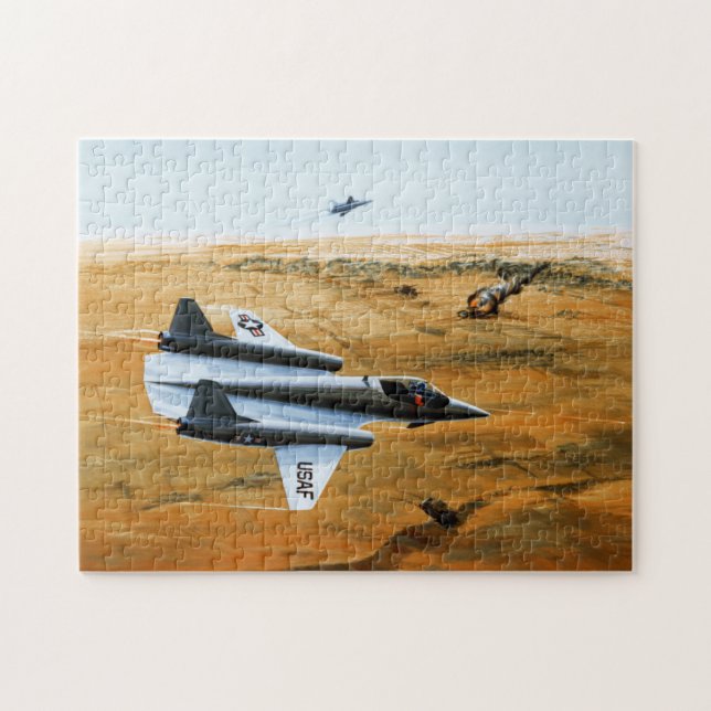 US Air Force Concept Fighter Aircraft Jigsaw Puzzle (Horizontal)
