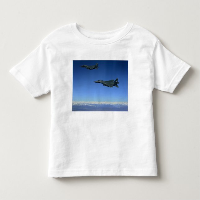 US Air Force F-15E Strike Eagles 2 Toddler T-Shirt (Front)