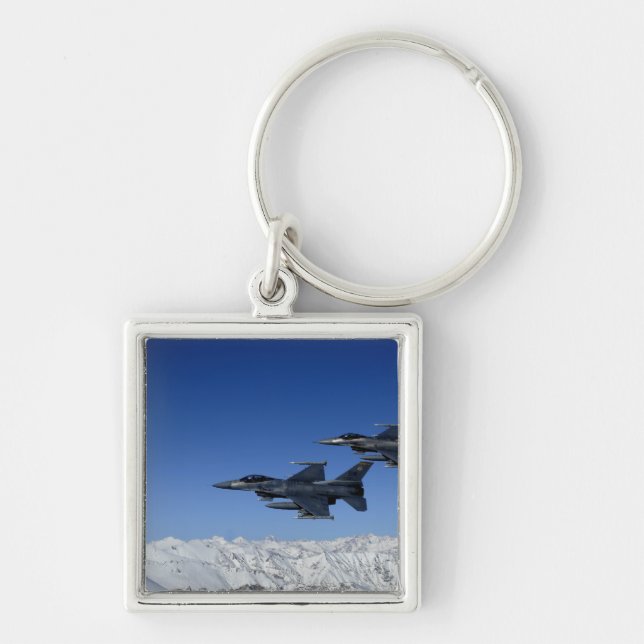 US Air Force F-16 Fighting Falcons Key Ring (Front)