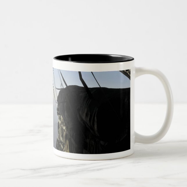 US Air Force loadmaster Two-Tone Coffee Mug (Right)
