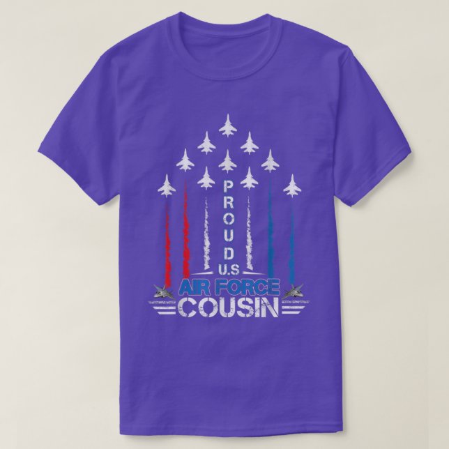 US Air Force Proud Cousin Proud Air Force Cousin M T-Shirt (Design Front)