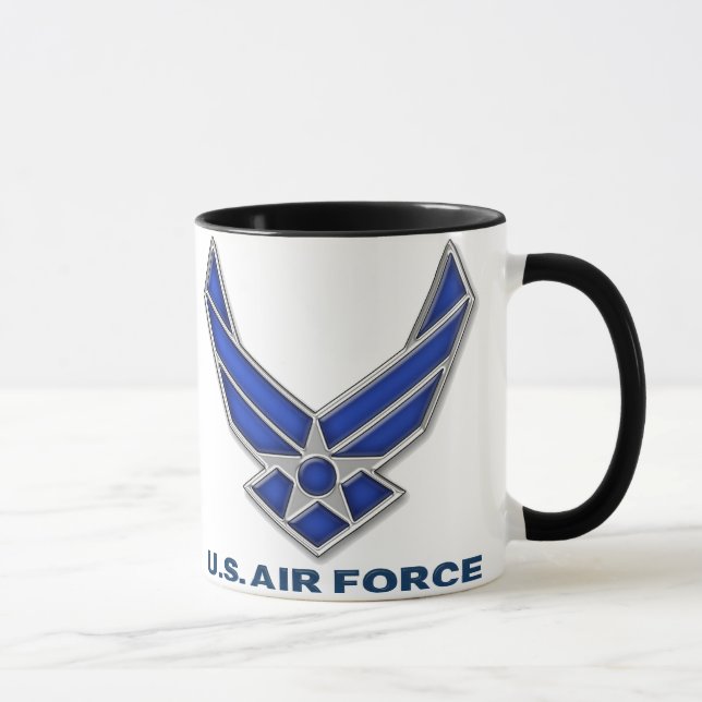 US Air Force Symbol LIGHT Mug (Right)