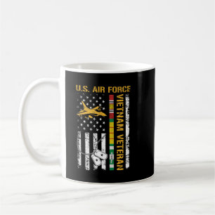 US Air Force Vietnam Veteran, USAF Veteran, USA Fl Coffee Mug