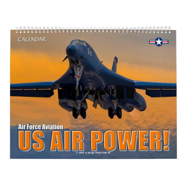 US AIR POWER! – Air Force Aviation Calendar (Cover)