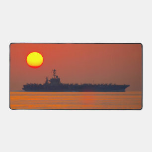 US AIRCRAFT CARRIER - CVN-74 DESK MAT