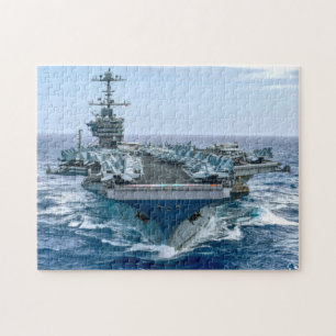 US AIRCRAFT CARRIER - CVN 75 (11x14 INCH) Jigsaw Puzzle