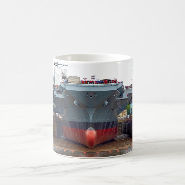 US AIRCRAFT CARRIER – CVN-78 Mug (Center)