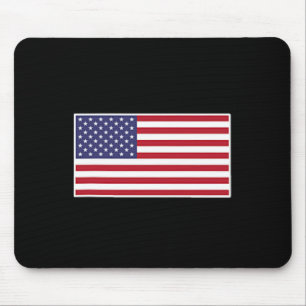 Us American Flag Cool Patriotic Usa Flags Men Wome Mouse Pad