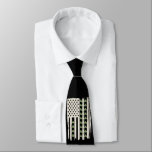 US American Flag With Shamrocks for St Patricks  Tie<br><div class="desc">US American Flag With Shamrocks for St Patricks Day</div>