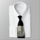 US American Flag With Shamrocks for St Patricks  Tie<br><div class="desc">US American Flag With Shamrocks for St Patricks Day</div>