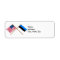 US and Estonia Crossed Flags