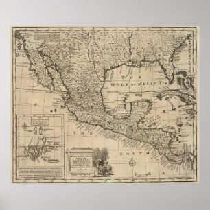 US and Mexico Poster