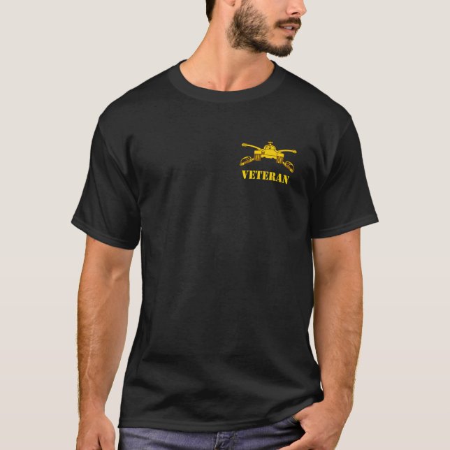 US Army Armour Veteran AR 19 Kilo Tanker 19K T Shi T-Shirt (Front)