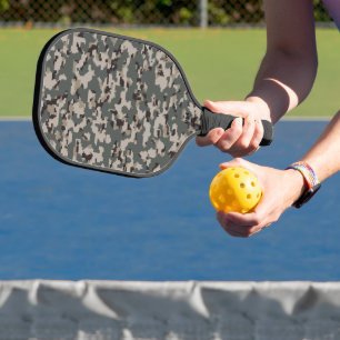 US Army Digital Camo Military ACU Tactical Camo Pickleball Paddle