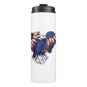 US Bald Eagle Thermal Tumbler