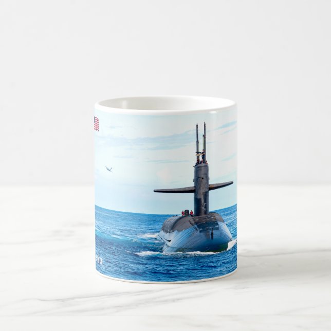US BALLISTIC MISSILE SUBMARINE – SSBN-730 Mug (Center)