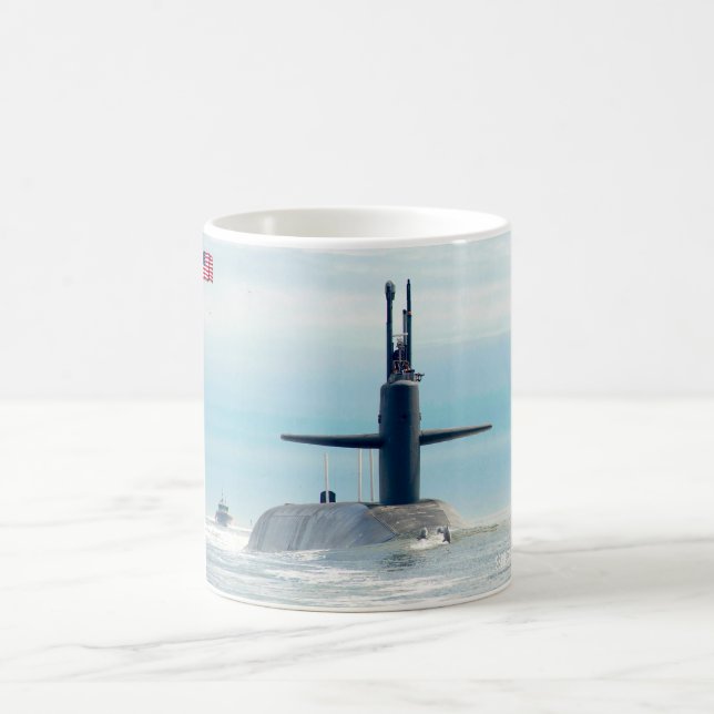 US BALLISTIC MISSILE SUBMARINE – SSBN-734 Mug (Center)