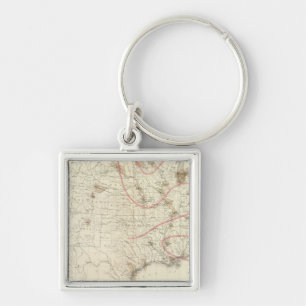 US Barometer Key Ring