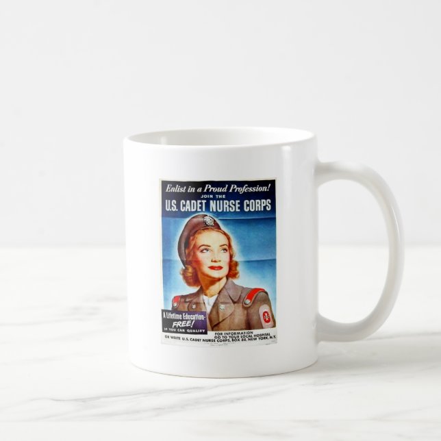 Us Cadet Nurse Corps Coffee Mug (Right)