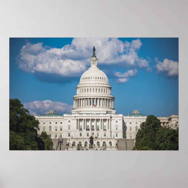US Capitol Building Poster (Front)