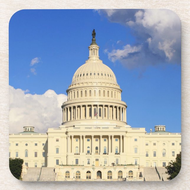 US Capitol Building, Washington DC, USA Coaster (Front)