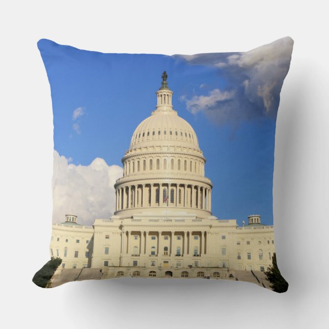 US Capitol Building, Washington DC, USA Cushion (Front)