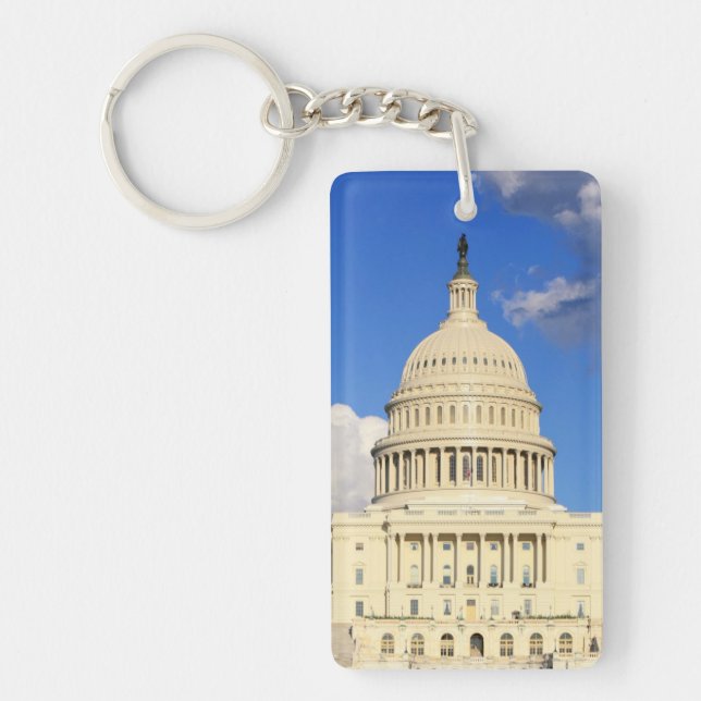 US Capitol Building, Washington DC, USA Key Ring (Front)