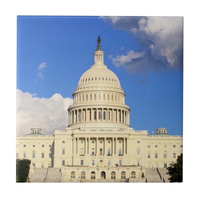 US Capitol Building, Washington DC, USA Tile (Front)
