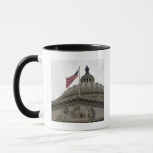 US Capitol Building with American Flag - East Mug