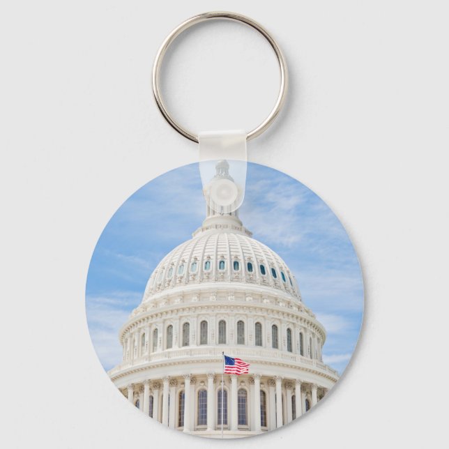 US Capitol Dome Key Ring (Front)