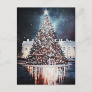 US Capitol Hill Christmas Tree Holiday Card