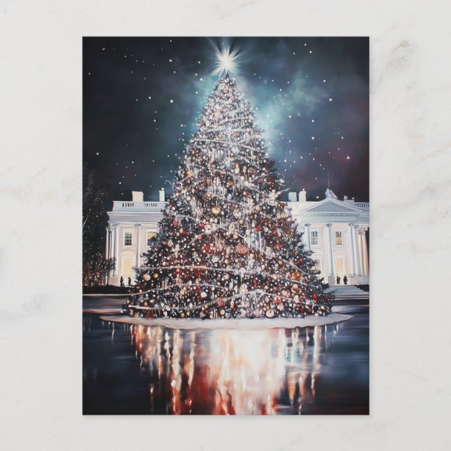 US Capitol Hill Christmas Tree Holiday Card (Front)