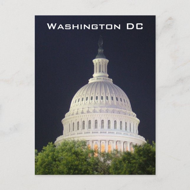 US Capitol Postcard (Front)