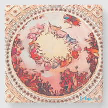 US Capitol Rotunda Dome Stone Coaster