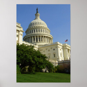 US Capitol Washington DC Poster