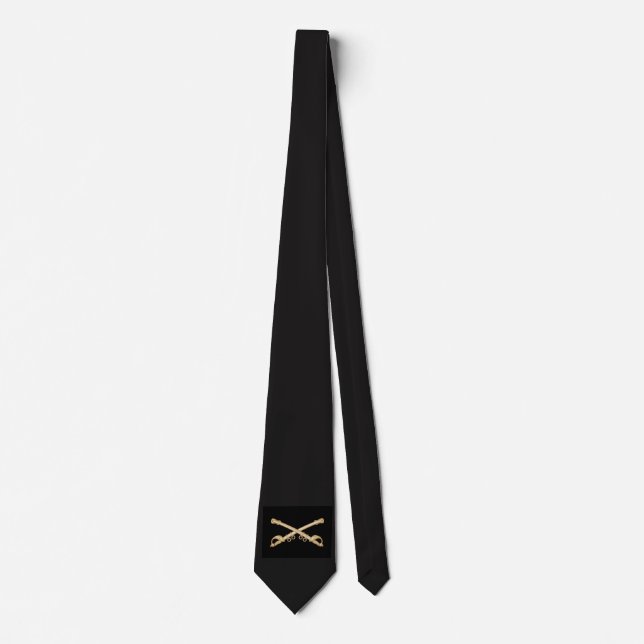 US Cavalry Symbol Tie (Front)