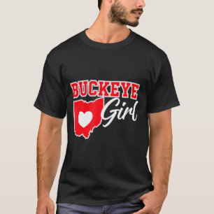 Us Cities Buckeye Girl Ohio Home Heart State  T-Shirt