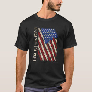 US CITIZEN EST 2023 1 T-Shirt