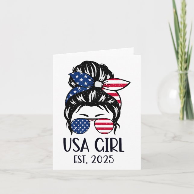 Us Citizen Est 2025 New Citizenship American Usa G Card (Front)