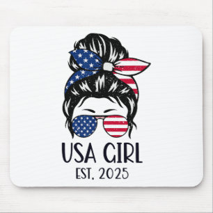 Us Citizen Est 2025 New Citizenship American Usa G Mouse Pad