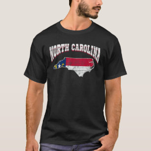 Us Citizen Proud America State Flag Land Map North T-Shirt