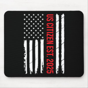 Us Citizenship Decoration American New Usa Citizen Mouse Pad