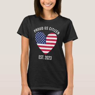US Citizenship Decoration American New USA Citizen T-Shirt