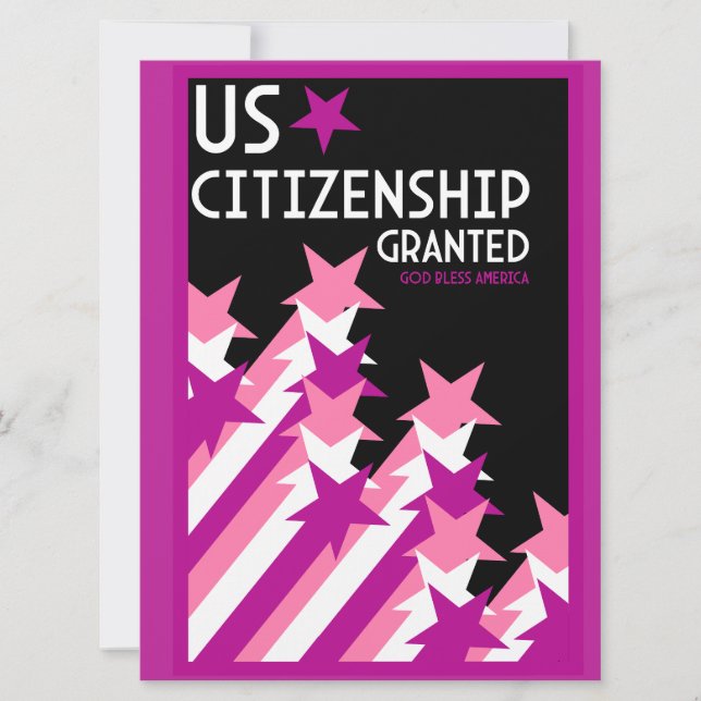 US Citizenship Granted (Front)