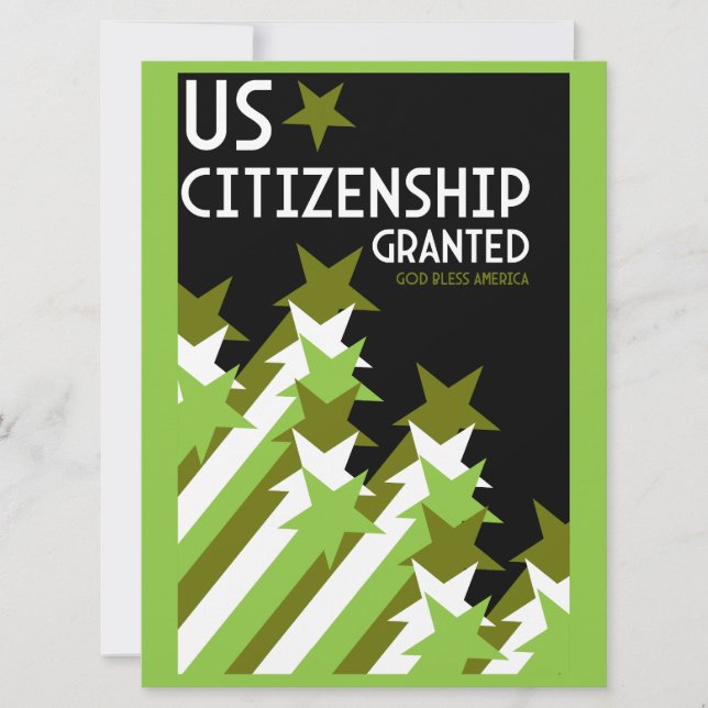 US Citizenship Granted (Front)