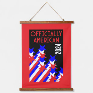 US Citizenship Granted Hanging Tapestry